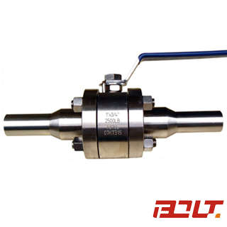 兩邊加長鍛鋼球閥Q61F-150LB~1500LB